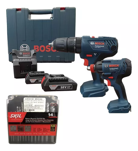 06019H51G0 Rotomartillo inalámbrico Bosch GSB 18V 50 18V BIVOLT, 2