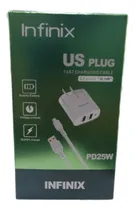 Comprar Cargador Tecno Infinix  Micro Usb Carga Rapida 25w