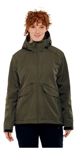 Campera Mujer Montagne Impermeable Increible