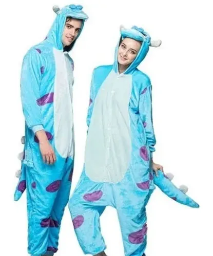 Pijama Sullivan Adulto Kigurumi Mameluco Disfraz Cosplay Cuotas