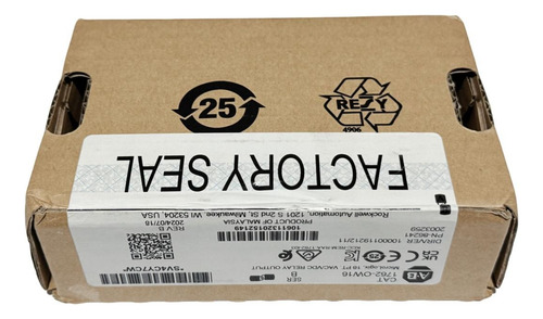 Allen Bradley Tarjeta De Salida A Relay 1762-ow16