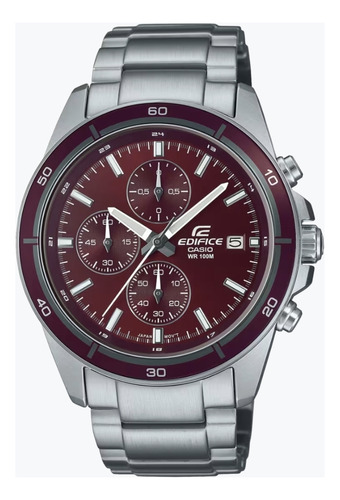 Edifice Efr 526d 5cvudf Cronógrafo Original Acero 