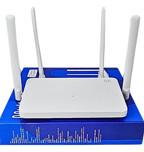Roteador Easymesh Ac1200 Giga 4 Antenas - Multilaser Re022