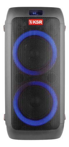 Imagen 2 de 7 de Bocina Bafle Recargable 2x8 Kaiser 9300w Ksr-link Ksw-0208