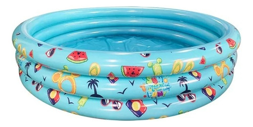 Piscina Inflable 3 Anillos Disney 1.65 Mts X 35 Cm