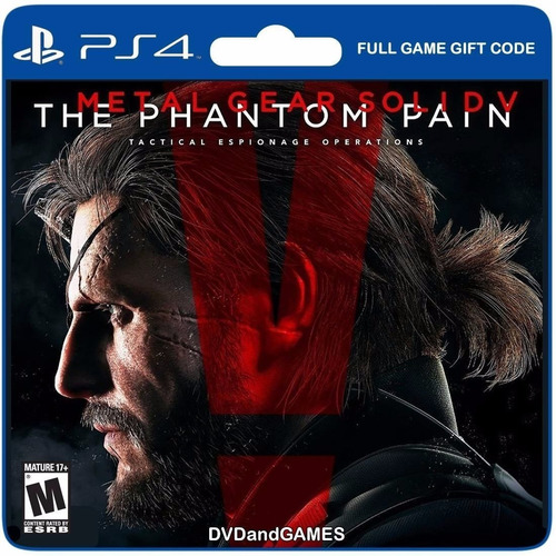 Metal Gear Solid 5 V The Phantom Pain Juego Ps4 + Garantía