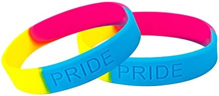 Pulseras De Silicona Pansexual Gay Pride - Pulseras De Goma 
