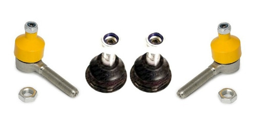 Kit 2 Rotulas Y 2 Extremos Rectos Citroen C4 - 4 Piezas