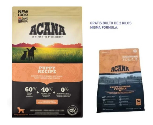 Imagen 1 de 4 de Acana Puppy & Junior 11.3kg