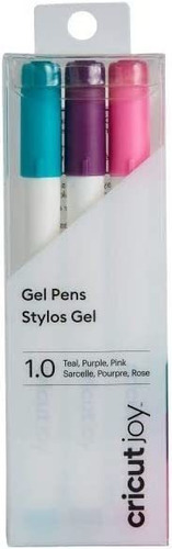 2007091 Joy Gel Point Pens 1.0 3 Verde Azulado, Púrpur...