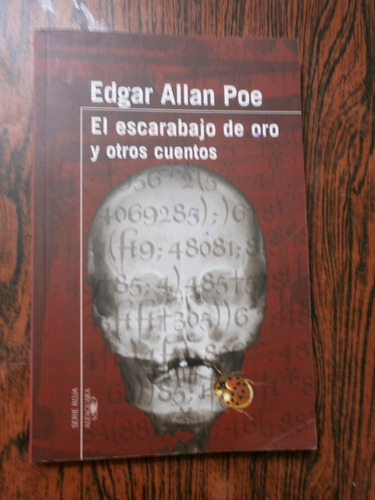 El Escarabajo De Oro Y Otros Cuentos Poe Alfaguara Exc Est!