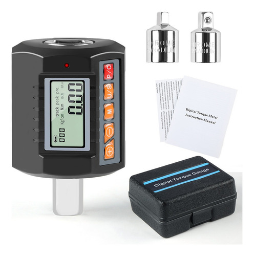 Torquimetro Digital 13-135nm 1/2 Adaptador 3/8 E 1/4 C/ Nf