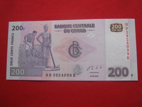 Congo 200 Francos 2013