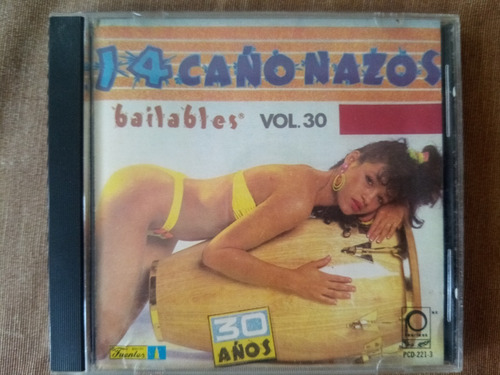 Cd 14 Cañonazos Bailables Vol. 30 (Usado)