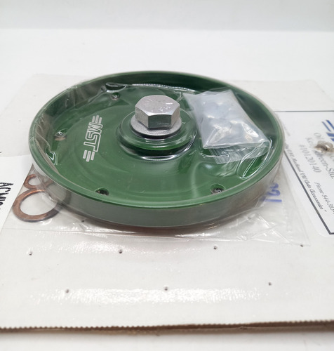 Tapa Carter Mst Billet Verde Anodizado Con Tornillería Vocho