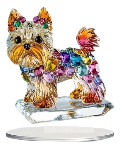 Acrylic Puppy Sign Ornamento De Escritorio 2d Central De
