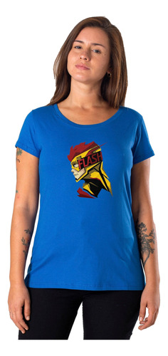 Remeras Mujer Flash Dc Comics |de Hoy No Pasa| 2