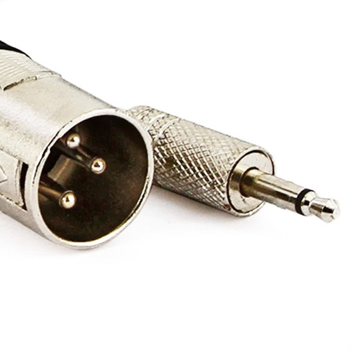 Cabo P2 Para Xlr Macho Mono - 5 Metros