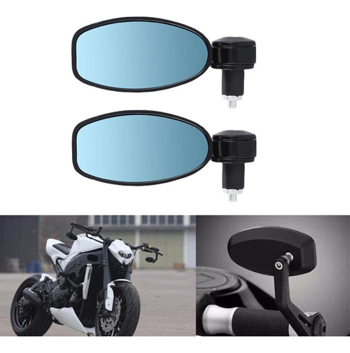 Rear View Side Mirrors For 7/8 Da Motorcycle