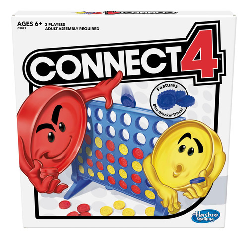 Hasbro Gaming Connect 4, Juego De Mesa De Estrategia, Regalo