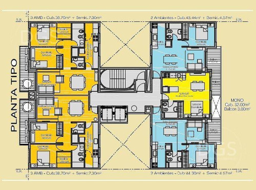 Imagen 7 de 10 de Espectacular Departamento 2 Ambientes Con Balcón - Villa Dominico