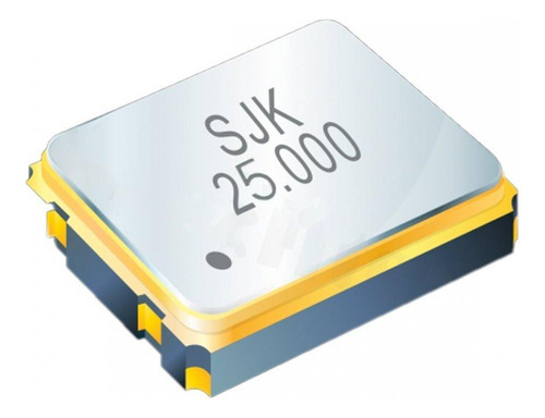 Kit 3 Cristal Oscilador Sjk 25.000 25mhz 9pf 3.2x2.5mm