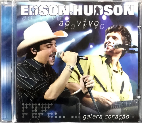 Cd Edson & Hudson Ao Vivo - Galera Coração Lacrado! Versão Do Álbum Estandar