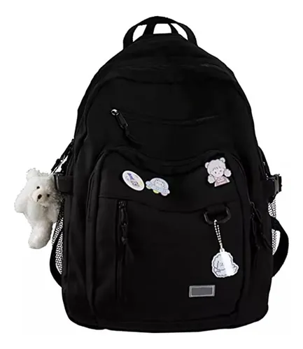 Nueva Mochila Multibolsillos Para Mujer, Libro, Mochila Esco