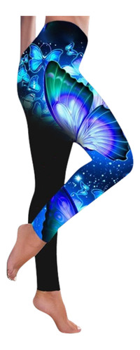 Pantalones De Yoga Con Estampado De Moda L Para Mujer, Talla