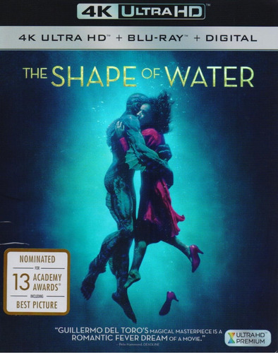 4K Ultra HD + Blu-ray The Shape Of Water / La Forma Del Agua