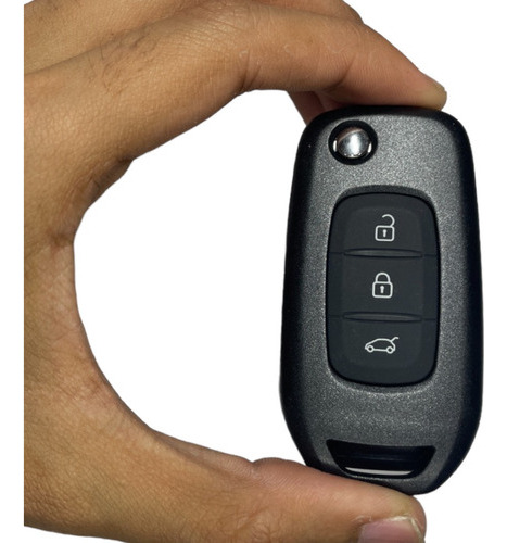 Funda para llaves Renault Knife, compatible con Sandero, Logan, Oroch y Duster 2015-2022, hoja virgen, emblema incluido, duradera y moderna