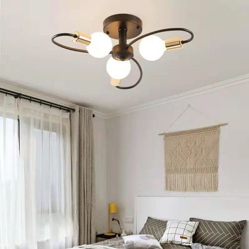 B Luminárias Pendentes Modernas Chandelier Metal E27