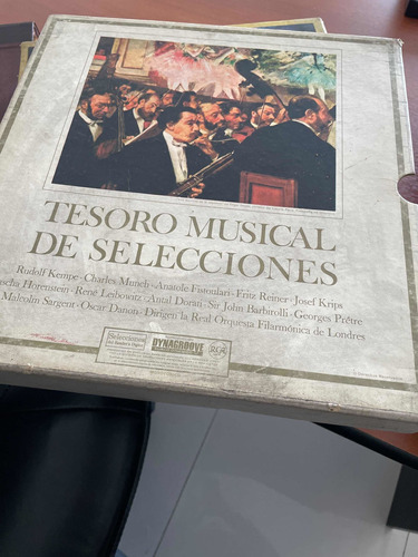 Tesoro Musical De Selecciones 13 Diiscos Libro Inmejorable