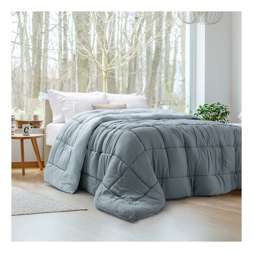 Acolchado Palette New Look Twin Size - 170x240 Cielo Lisa