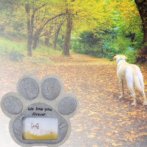 `· Marcador De Túmulo Para Cachorro Com Espaço Para Imagem,