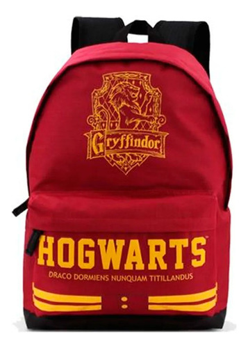 Mochila Escolar Harry Potter Gryffindor Hogwarts Vermelho
