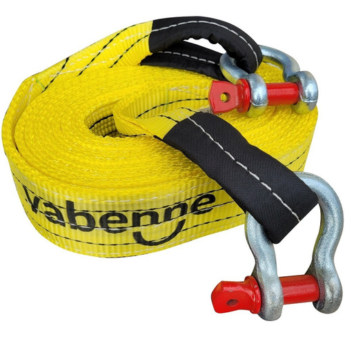 Combo Eslinga Rescate Remolque Grande Auto 4x4 5 Mts 10000kg