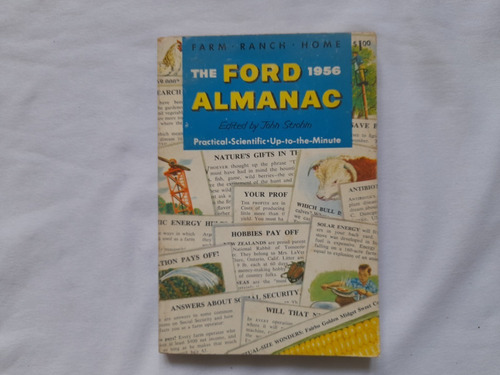 The Ford Almanac 1956, John Strohm. Almanaque, Auto