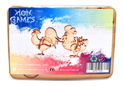 Imagen 3 de 5 de Para Armar - Xion Games Cartoons - Gallo Y Gallina