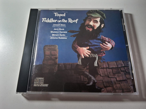Topol In Fiddler On The Roof Cd Soundtrack (jerry Bock)