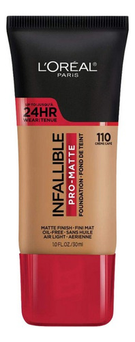 Base de maquillaje líquida L'Oréal Paris True Match K1828603 tono creme café 110