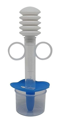Imagem 2 de 2 de Dosador De Remedio 20ml Azul Western Cs-15a