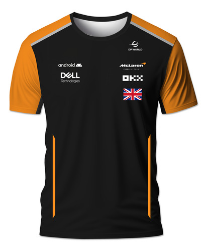Camiseta De Manga Curta F1 Mclaren