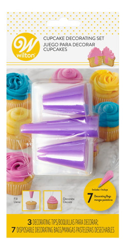 Juego De Mangas Y Duyas Wilton Decoración 10 Pz 2104-5833