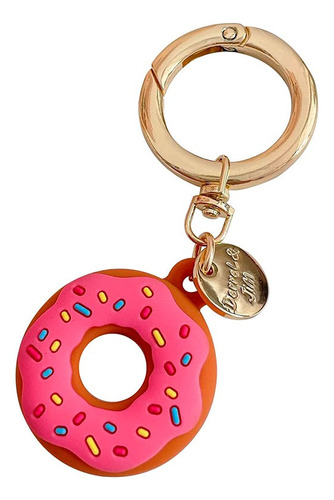 Case Protector De Silicona Forma De Donuts Para Airtags