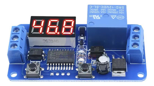 Timer Multifuncional 12v Temporizador Retardo Arduino Pic
