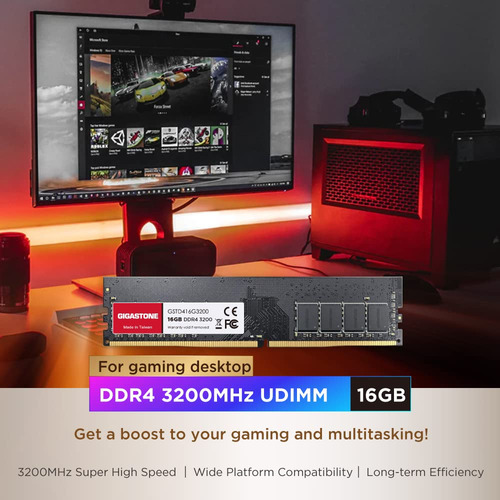 Memoria Ram Ddr4 Gigastone 256gb Kit (16x16gb) Ddr4 3200mhz