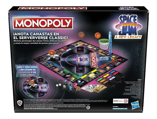 Imagen 5 de 5 de Monopoly: Space Jam A New Legacy