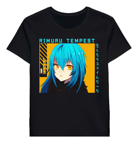 Remera Rimuru Tempest That Time I Got Reincarnated Lime 0537