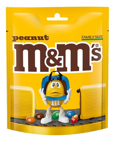 Confite M&m Family Size Peanut Mani 330g